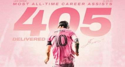 Lionel Messi rompe otra marca: es el jugador con más asistencias de la historia