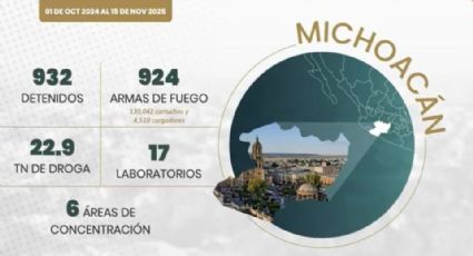 Descienden homicidio en Michoacán 50 por ciento en sólo 20 días: gabinete de seguridad federal