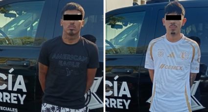 Detienen a dos jóvenes con 109 dosis de droga en Monterrey
