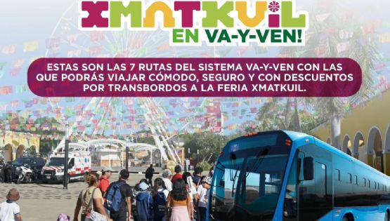 ¡Llega a la Feria Xmatkuil 2025 en VaYVen