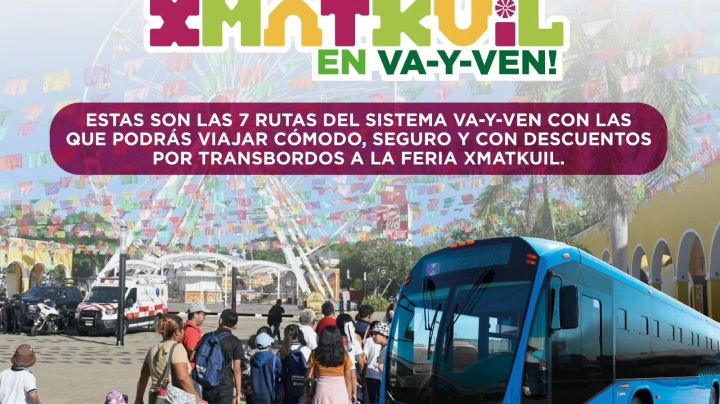 ¡Llega a la Feria Xmatkuil 2025 en VaYVen