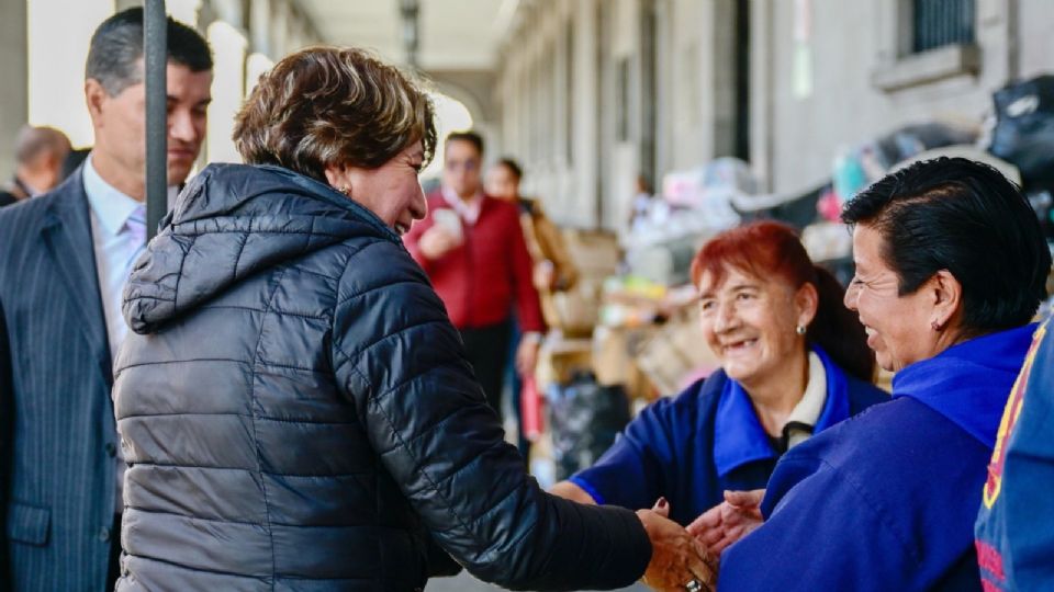 Delfina Gómez, gobernadora de Edomex.