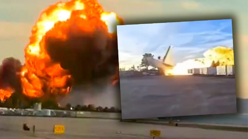 Así fue el momento del accidente de avión en Kentucky.