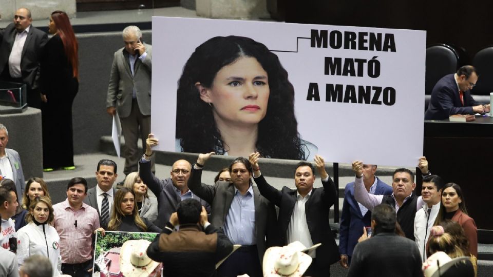 Los priístas y morenistas en la Cámara de Diputados discuten las reservas del proyecto de presupuesto de egresos entre acusaciones por el asesinato de Carlos Manzo.