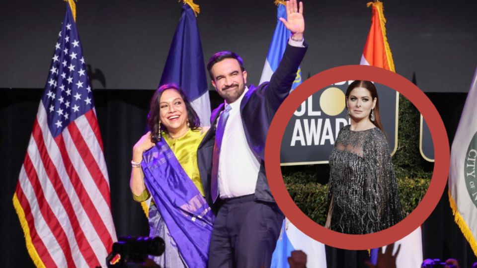 Actriz Debra Messing, llama ‘yihadista’ a Zohran Mamdani, alcalde electo de NY y enardece las redes.