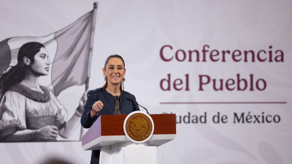 Claudia Sheinbaum, presidenta de México.