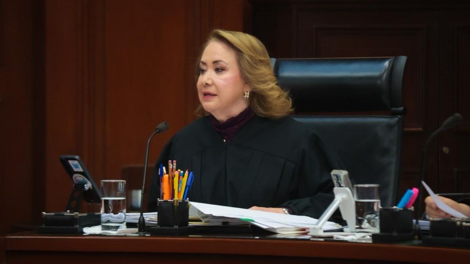 Ministra de la SCJN, Yasmín Esquivel.