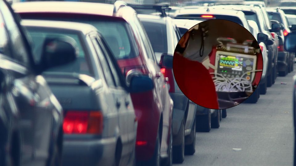 Un hombre de 90 años fue atropellado en Monterrey y trasladado a hospital con una probable fractura.