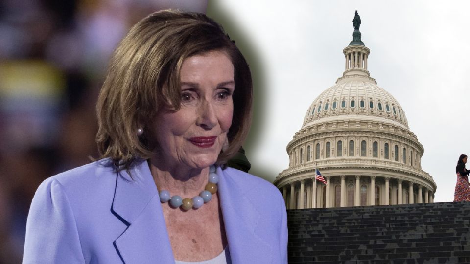 Nancy Pelosi, expresidenta de la Cámara Baja de EU.