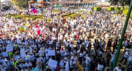 “Justicia para Manzo”: Uruapan Marcha por la Paz y exige seguridad tras el homicidio del alcalde