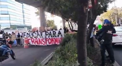 Después del caos vehicular de UPN  liberan la vialidad de Anillo Periférico
