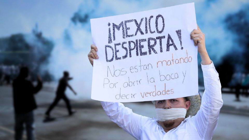 Miriam Pacheco, presidenta de Canacintra Uruapan, exige al gobierno garantizar la seguridad y justicia tras el asesinato de Carlos Manzo.