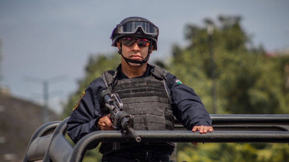 Unidad de un grupo élite de la corporación de Protección Federal, perteneciente a la Secretaría de Seguridad y Protección Ciudadana (SSPC).