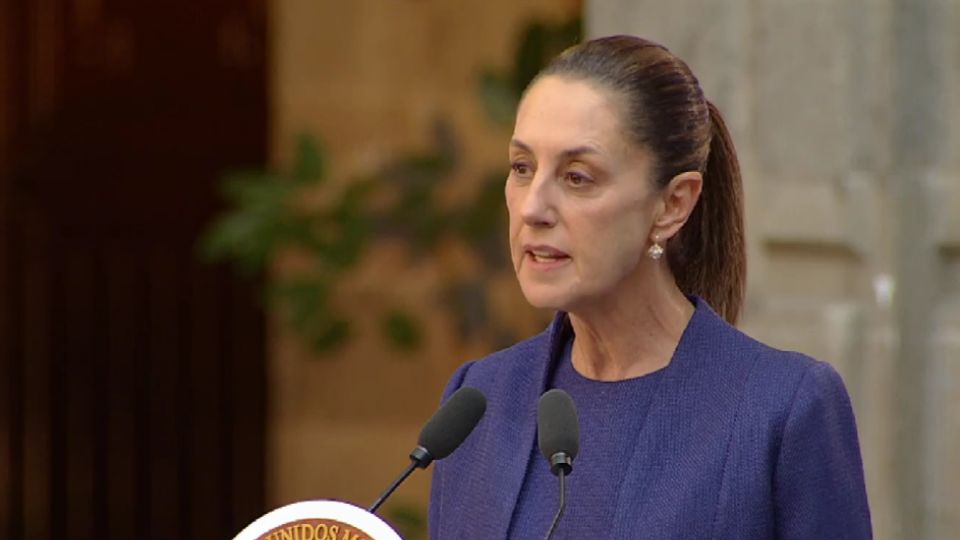 Claudia Sheinbaum, presidenta de México.