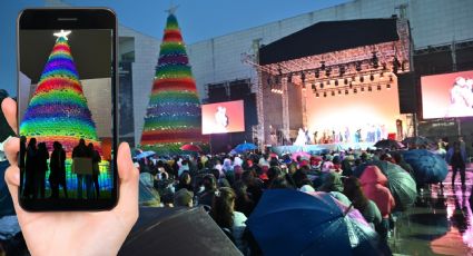 Magia navideña en Monterrey: así se vivió el Encendido del Pino del Museo de Historia Mexicana