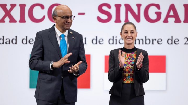 Presidente de Singapur anuncia apertura de nueva embajada en México