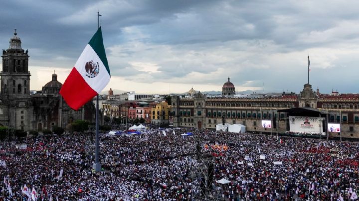 PAN CDMX critica evento por los 7 años de la 4T; Zócalo no estuvo vallado, dice
