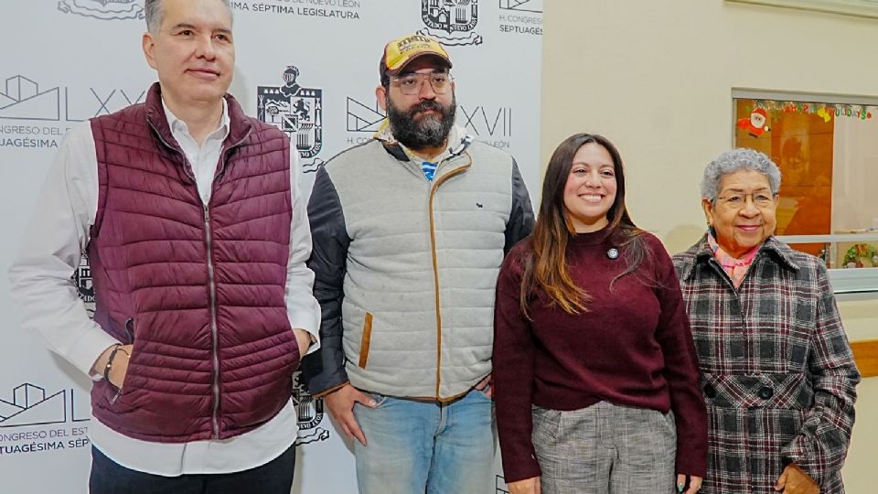 Acompañados del papá de Milena, se busca impulsar esta iniciativa en el Congreso Local.