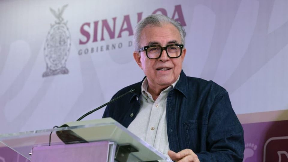 Gobernador de Sinaloa, Rubén Rocha Moya.