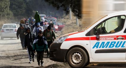 México-Puebla: atropellan a peregrinos; reportan un muerto y un lesionado