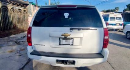 Recuperan Suburban robada y capturan a presunto responsable en Guadalupe