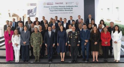 Adrián de la Garza y Andrés Mijes participan en Asamblea Nacional de Seguridad Pública