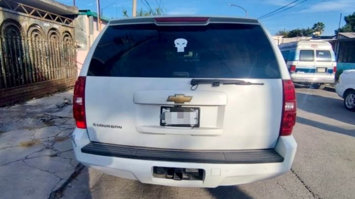 Recuperan Suburban robada y capturan a presunto responsable en Guadalupe