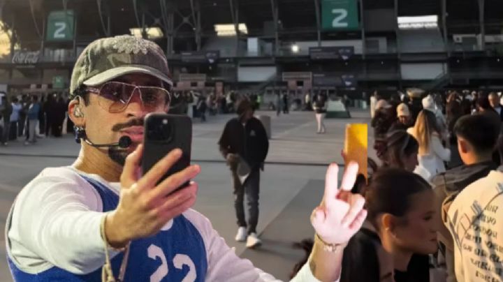 VIDEO | Fanáticos de Bad Bunny acampan días antes para ver al cantante en CDMX