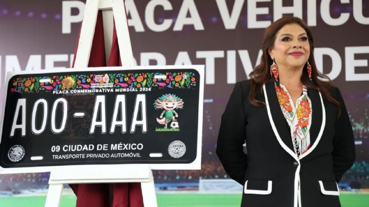 CDMX lanza placas conmemorativas del Mundial 2026
