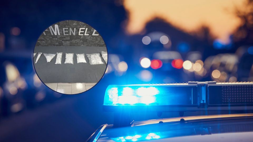 Al detenido se le encontraron varias dosis de metanfetaminas.