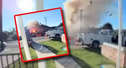 Explosión de gas provoca incendio y deja seis heridos en Ashland, California  | VIDEO