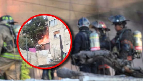 Fuerte incendio moviliza a cuerpos de emergencia en Huixquilucan, Edomex | VIDEO