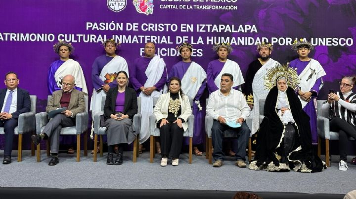 Clara Brugada: Declaratoria de Unesco de la Pasión de Cristo en Iztapalapa obliga a darle más apoyo