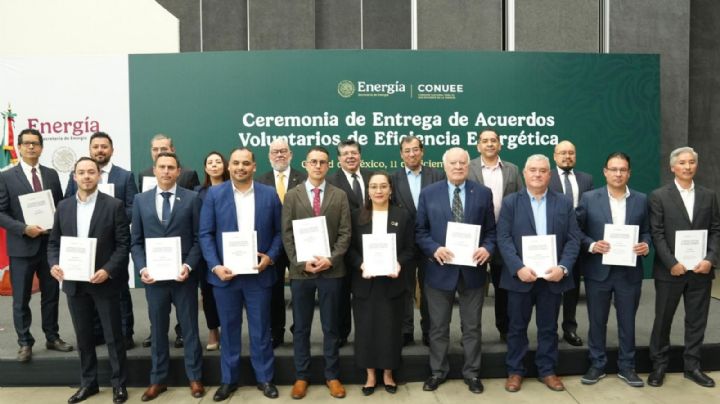 SENER destaca Acuerdos Voluntarios con empresas para fortalecer la eficiencia energética
