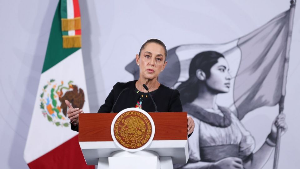 Claudia Sheinbaum Pardo, presidenta de México.