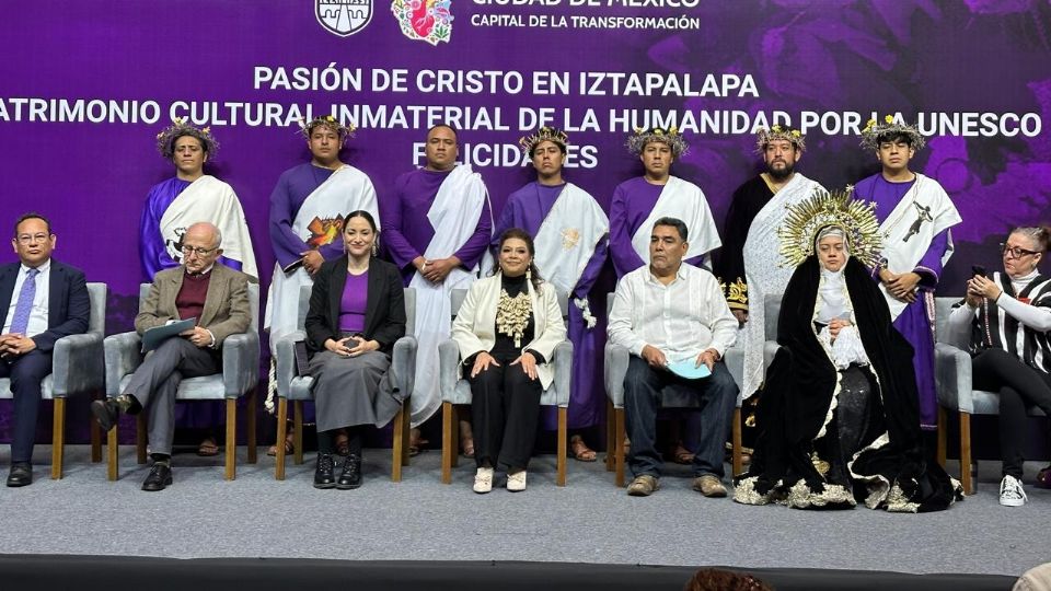 La jefa de Gobierno, Clara Brugada, dijo que ahora se debe apoyar más la ceremonia de la Pasión de Cristo en Iztapalapa.