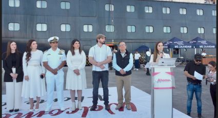 Topolobampo recibe al crucero Zaandam y Sinaloa rompe récord de arribo de turistas