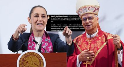 Sheinbaum invita al papa León XIV a visitar México en el marco del Día de la Virgen de Guadalupe