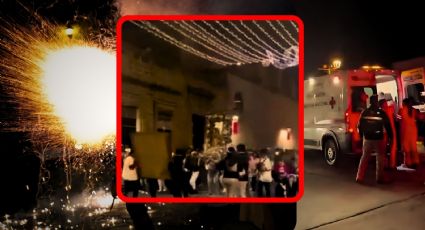 VIDEO | Turista coreana es herida por explosión de cohete en Morelia durante festejos guadalupanos