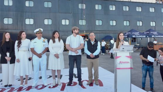 Topolobampo recibe al crucero Zaandam y Sinaloa rompe récord de arribo de turistas