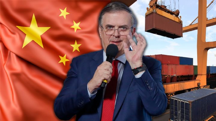 Ebrard defiende aranceles a China y asegura que protegerán más de 300 mil empleos en México