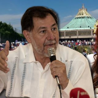 Noroña critica a Kenia López Rabadán por visitar la Basílica de Guadalupe y genera polémica