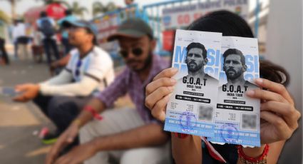 VIDEO | Visita de Messi a la India provoca caos; aficionados invaden campo y dañan Estadio Salt Lake