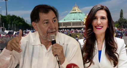 Noroña critica a Kenia López Rabadán por visitar la Basílica de Guadalupe y genera polémica