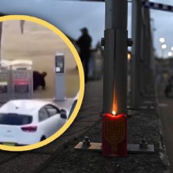 VIDEO | Civil enfrenta a atacante armado durante festival judío en playa Bondi, Sídney