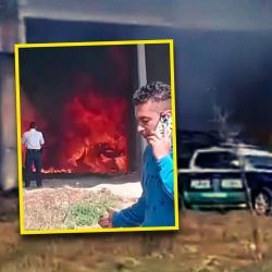 Camión de carga cae de puente y explota en Tulancingo, Hidalgo; habría al menos un muerto | VIDEO