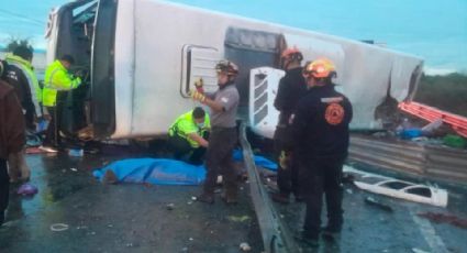 Confirman muerte de una menor entre las víctimas del accidente en Apodaca