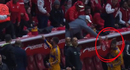 VIDEO | Aficionado del Toluca golpea a Gignac tras la derrota de Tigres