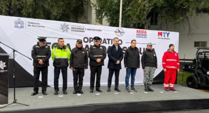 Arranca Monterrey operativo de seguridad "Regia Navidad Segura 2025”