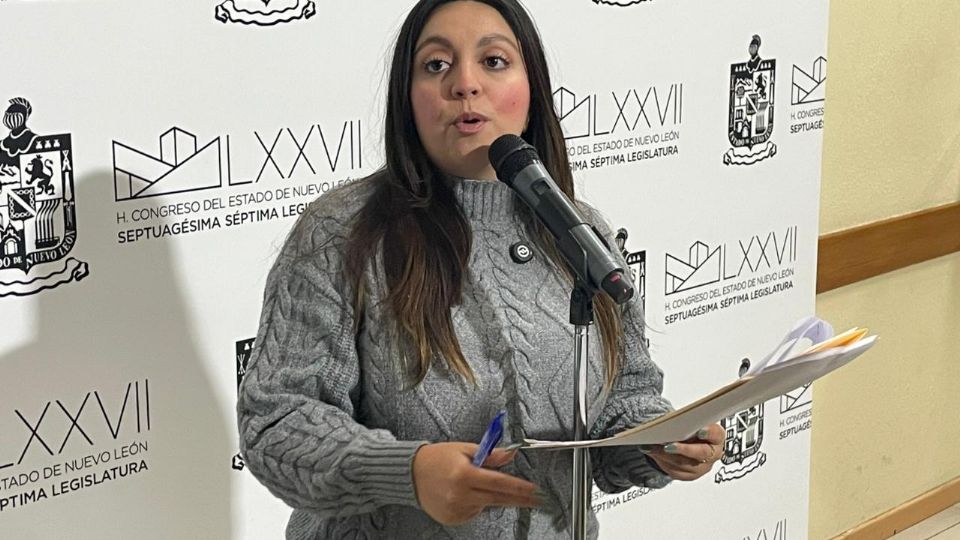 Greta Barra, diputada de Morena en el Congreso de Nuevo León.